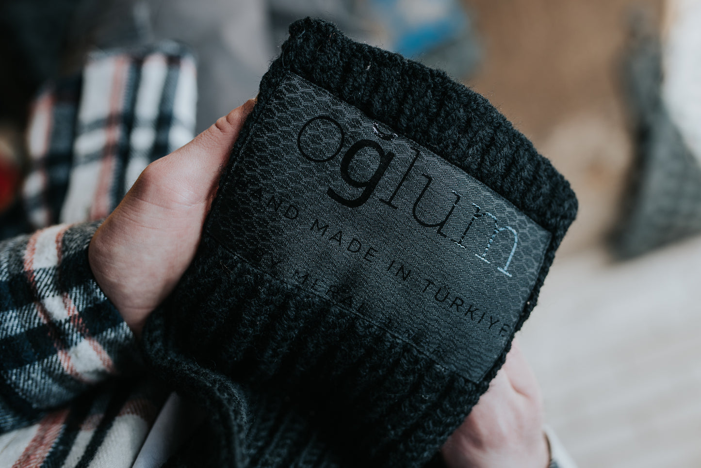 branded scarf mens