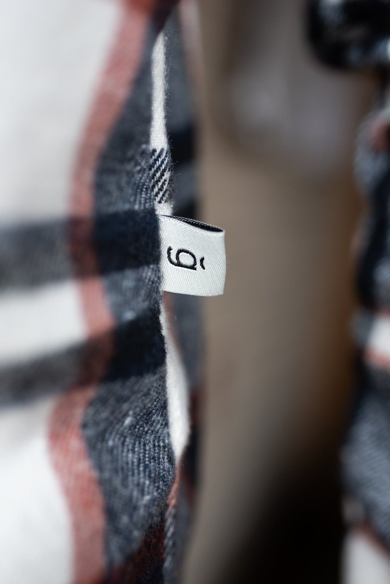 mens dark blue check shirt branded