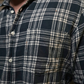 Used mens check shirt with single open pocket