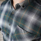 TURQ GREEN plaid check pattern