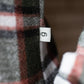 mens green check shirt branded